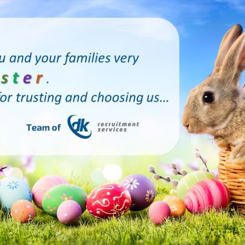 Happy Easter holidays in 2022 from the team of DKRS
