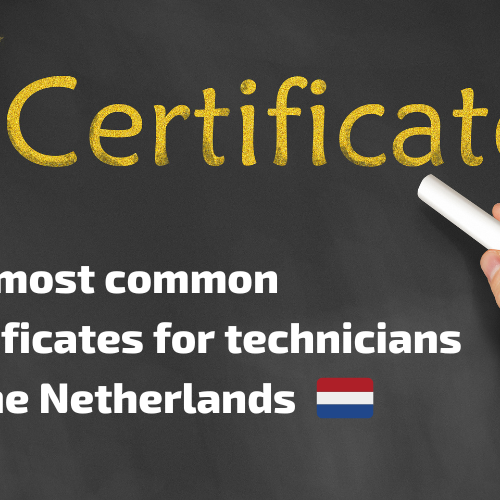 Certificates for technicians (NL)