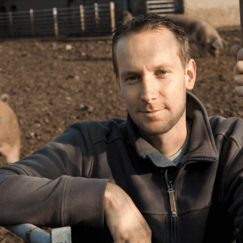 Работници в свинеферма Работници в свинеферма